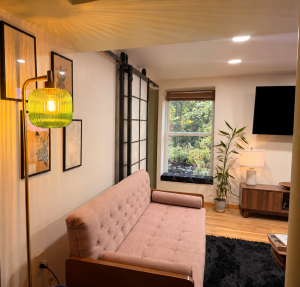 Living room detail.